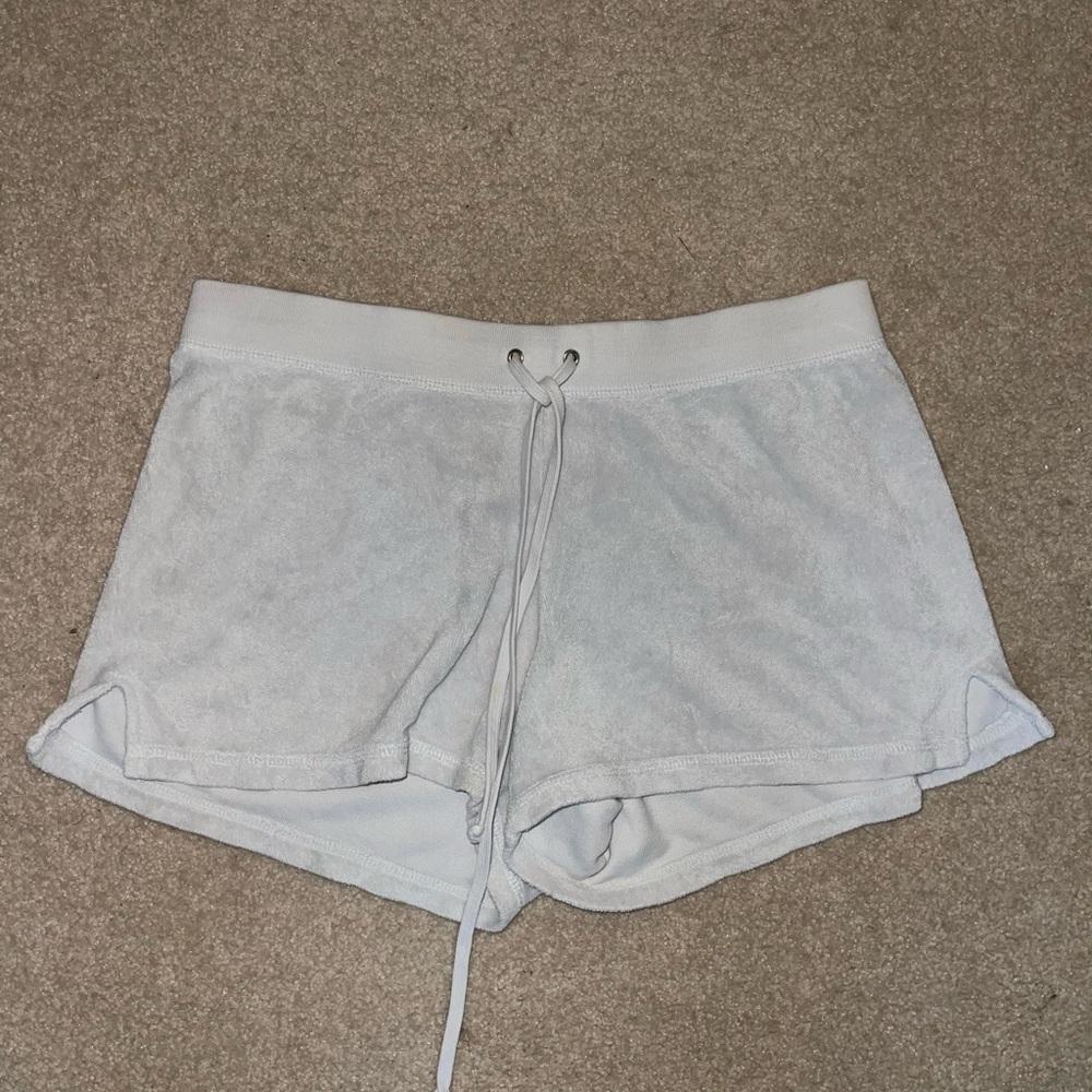juicy couture white shorts